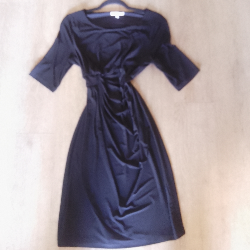 Signature Studio Black Long Sleeve Dress